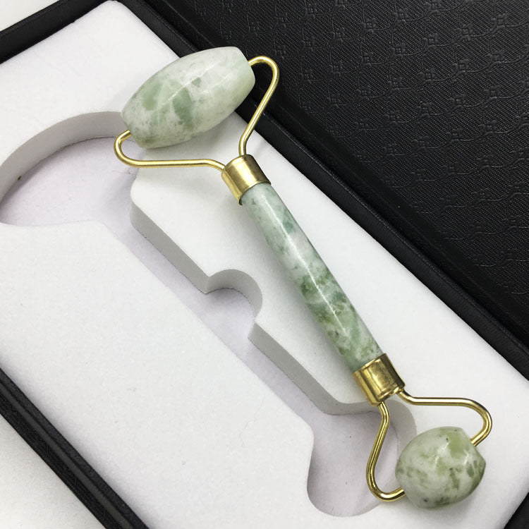 Jade Beauty Device Roller Xiuyu Double-headed Facial Massage Stick Jade Roller Jade Beauty Device Roller Xiuyu Double-headed Facial Massage Stick Jade Roller